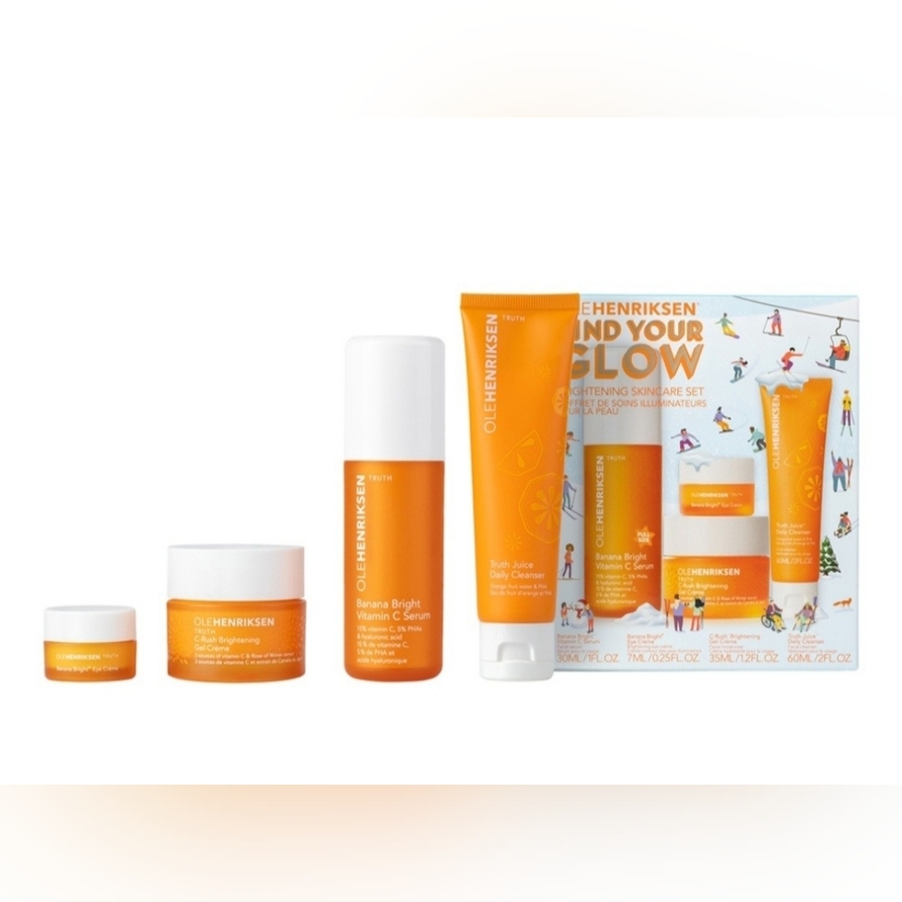 Ole Henriksen Find Your Glow Brightening Skincare Set - 4 in 1 - BNIB